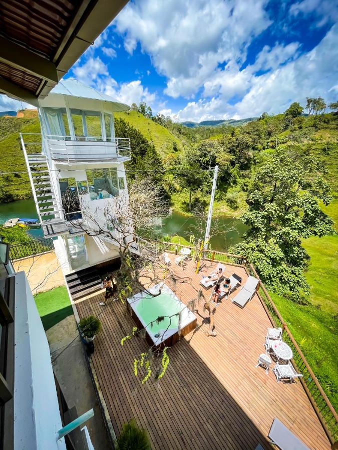Piedra Del Penol Hotel Guatapé 외부 사진