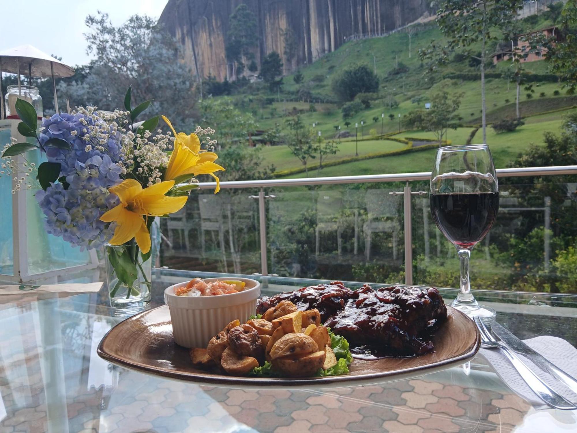 Piedra Del Penol Hotel Guatapé 외부 사진